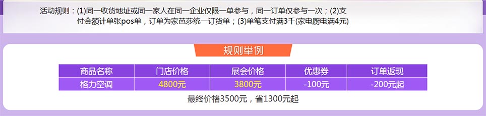 上海家博會現場活動規則